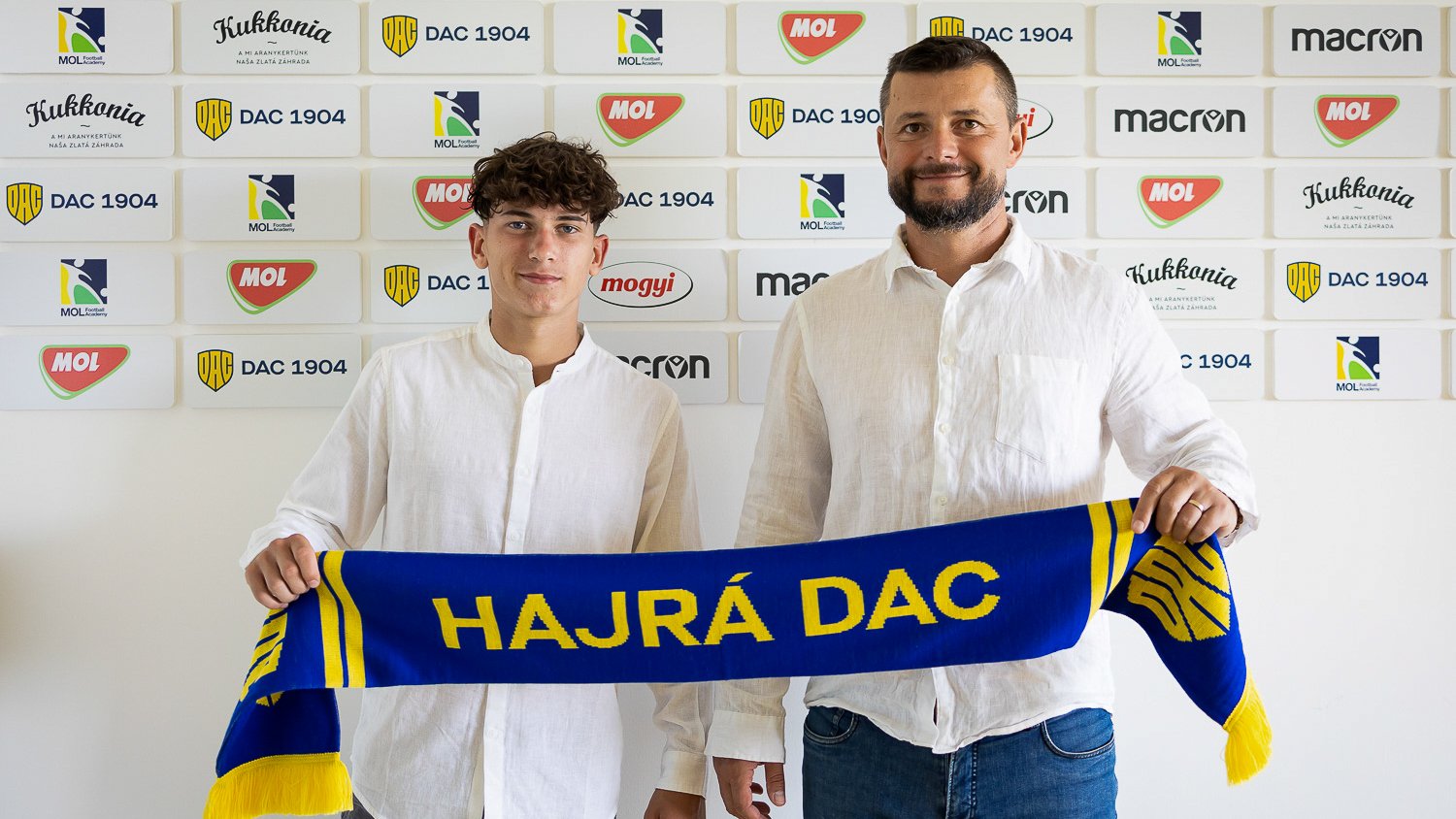 Ďalší talent so zmluvou je Adam Lábo » DAC 1904